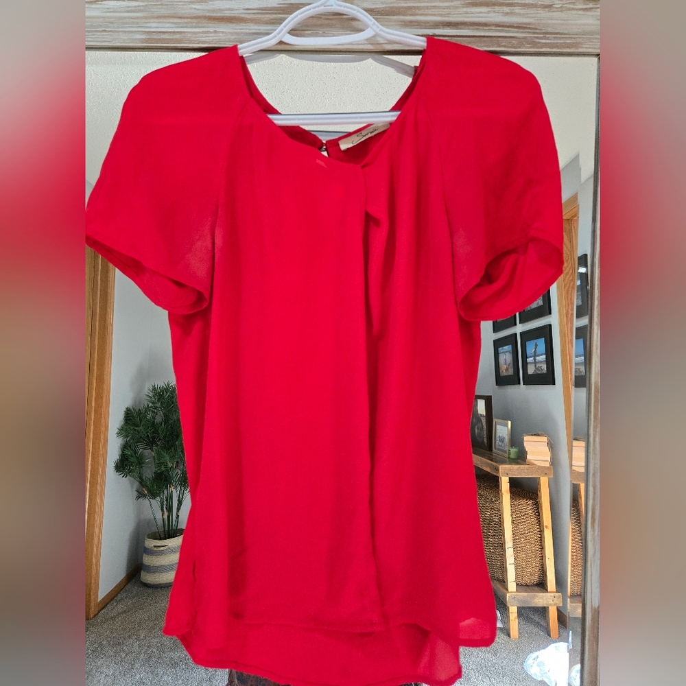 Red Blouse for Women